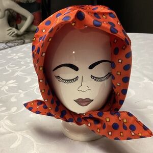 Vintage scarf just so cute meticulously stored, never worn